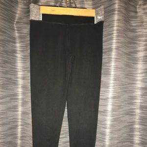 Victoria secret PINK  grey banded leggings